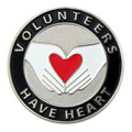 Volunteers Have Heart Pin